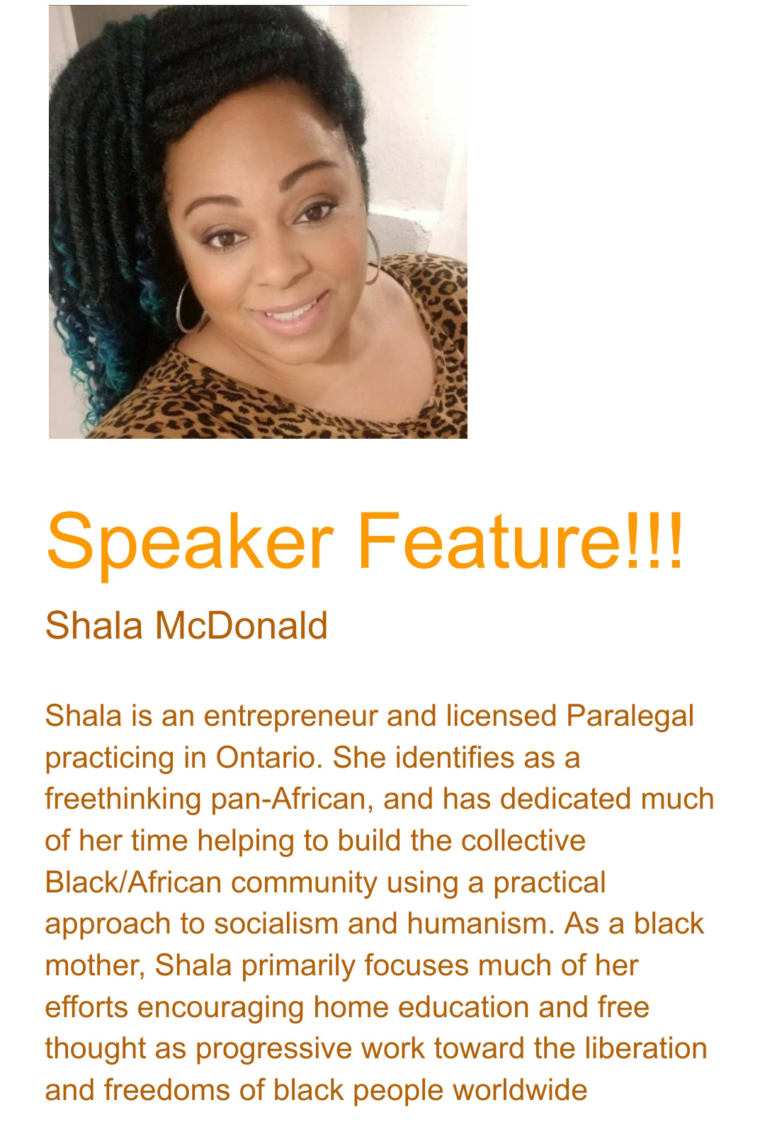 Shala McDonald